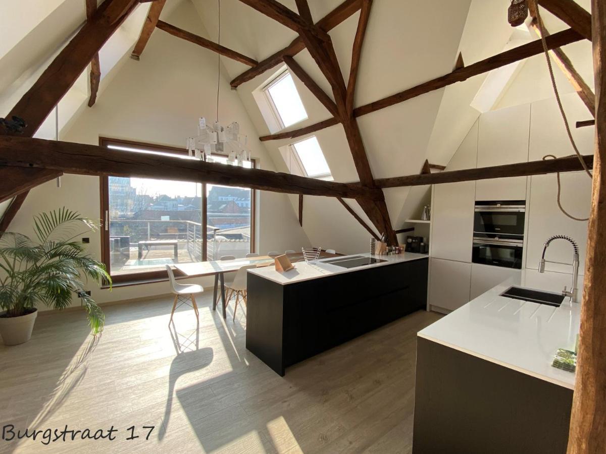 Burgstraat 17 Apartment In Exclusive Patrician House In Medieval Gent Dış mekan fotoğraf