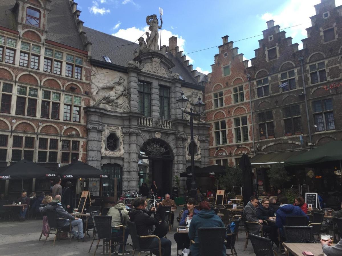 Burgstraat 17 Apartment In Exclusive Patrician House In Medieval Gent Dış mekan fotoğraf